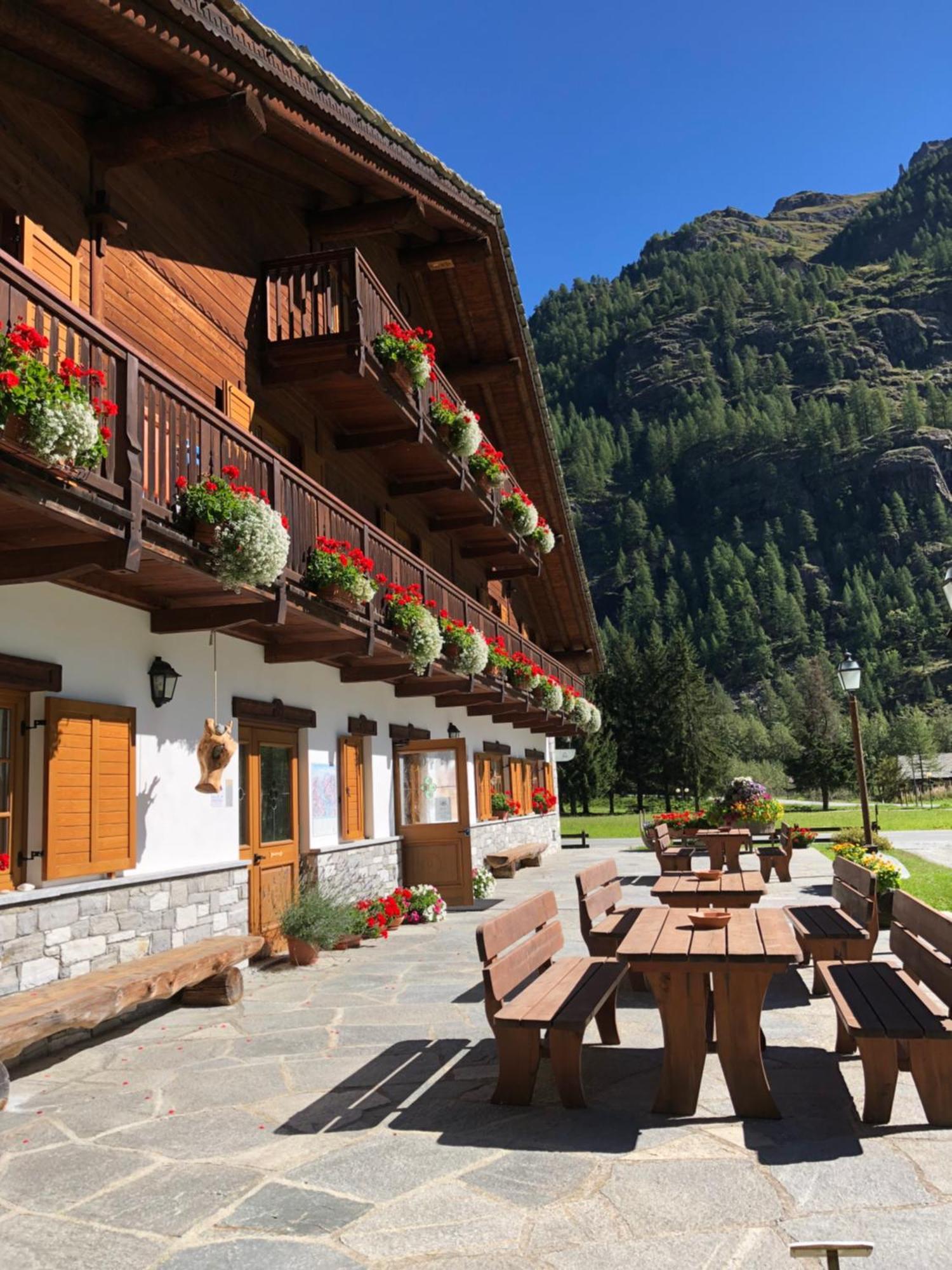 Residence Oberteil Gressoney-la-Trinité Esterno foto
